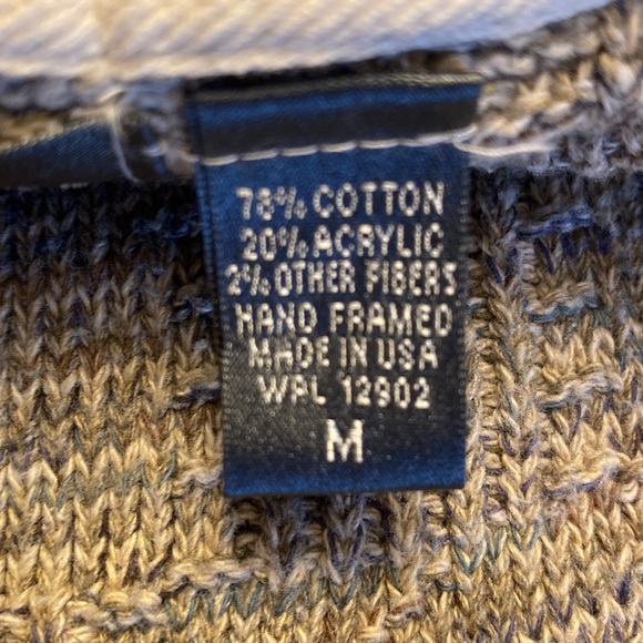 Vintage Oskar De La Renta Men's Sweater SZM made in USA Dadcore/Grampacore Cosby - Picture 4 of 9